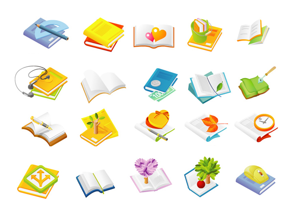 鉛筆、コンパス、ペン、ヘッドフォン、アラーム クロック ベクター