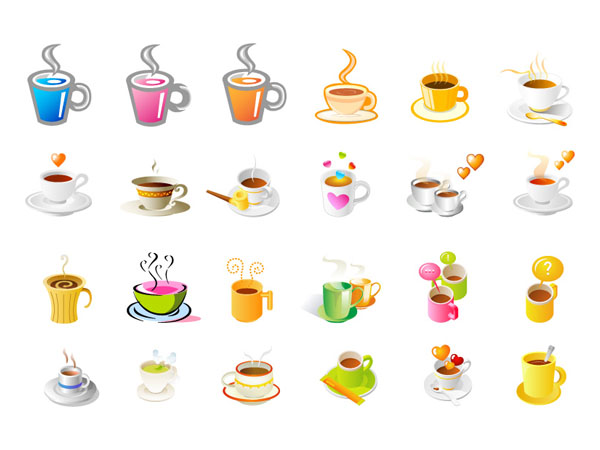 熱いコーヒー カップ