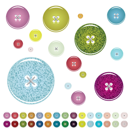 ボタンのベクター