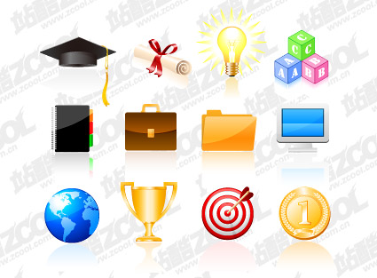 有用な材料のベクターのアイコン