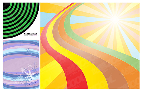 都市のベクターの背景素材