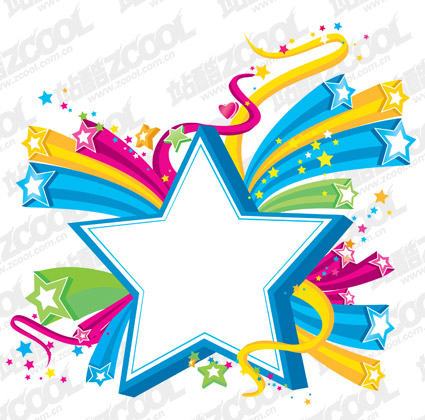 カラフルな 3 次元ベクター