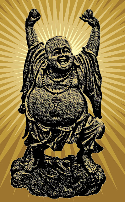 仏のベクター素材