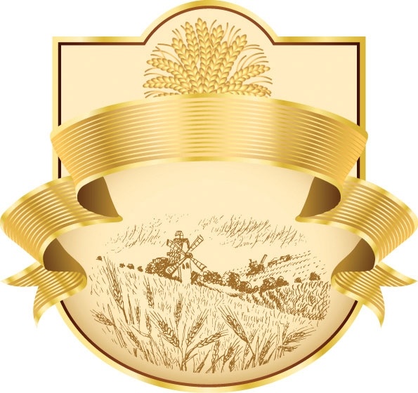 製品ラベル デザイン 03 ベクター無料ベクター 1.33 MB