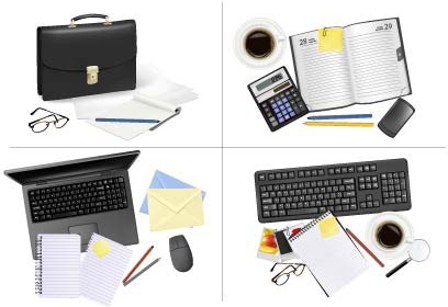 オフィス用品 03 ベクター無料ベクター 3.77 MB