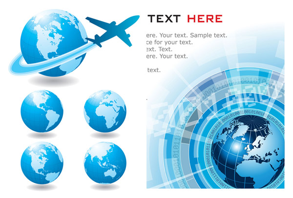 地球ベクター材料