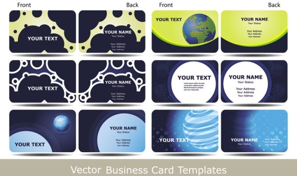 華麗な動的パターン カード 03 ベクター無料ベクター 4.01 MB