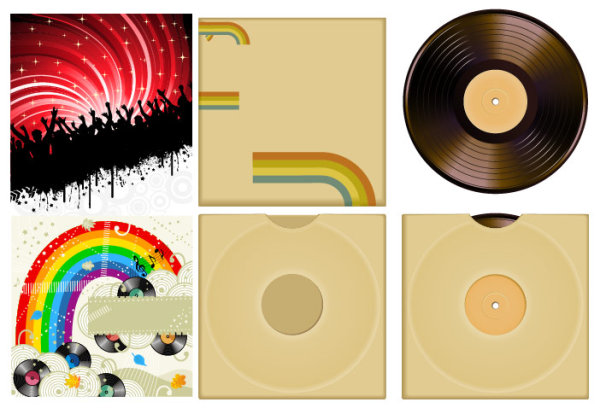 音楽のテーマのベクター素材