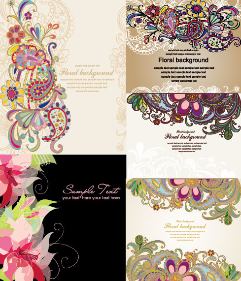 フロー パターン ベクター材料