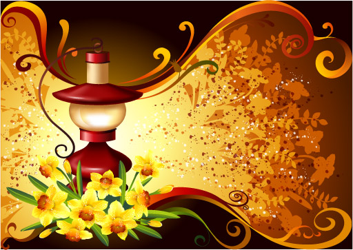 ベクターの花の傾向-1