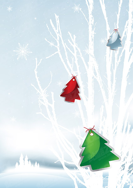 ベクター クリスマス雪