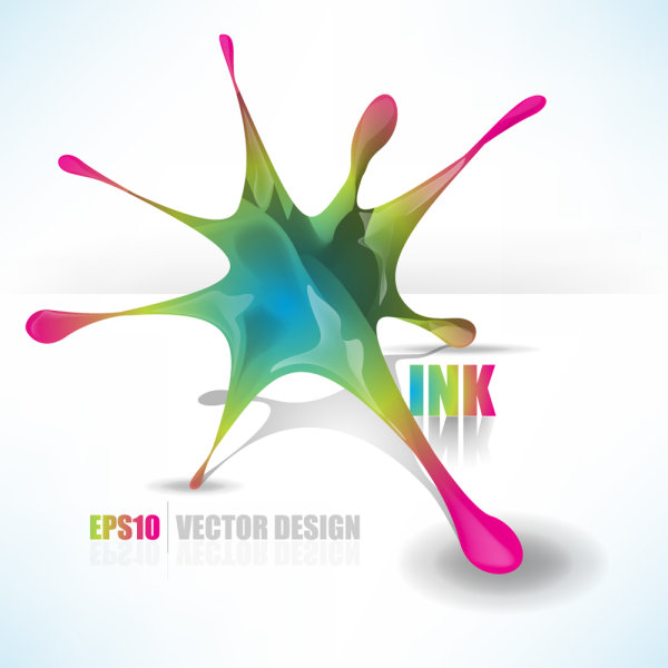 絶妙な装飾的な抽象的なパターン 01 - ベクター