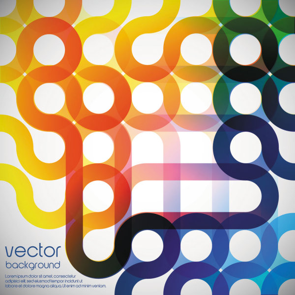 色リング 05 - ベクター素材