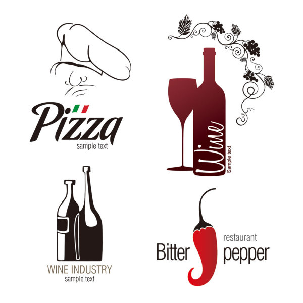 ビジネス ロゴ素材 02 - ベクターします。