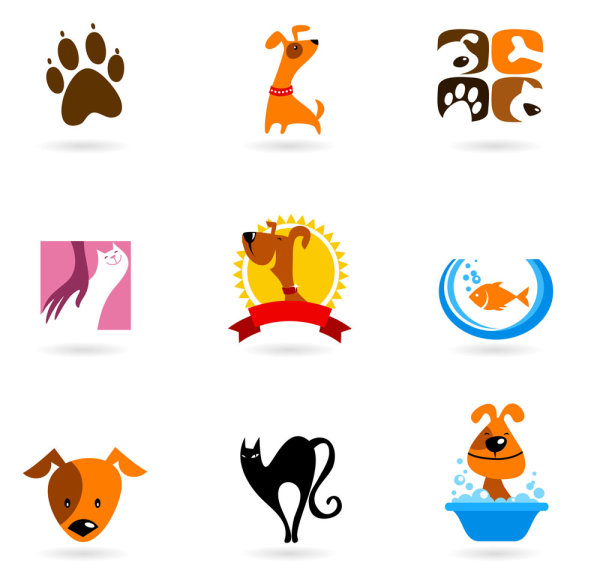 漫画動物画像 01 - ベクターします。