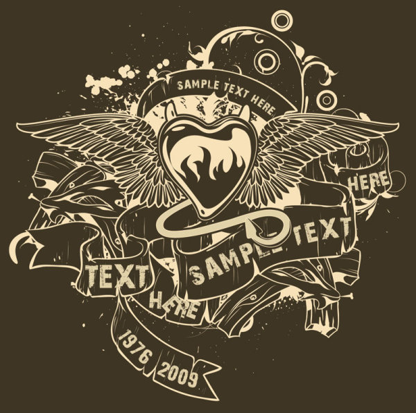 トレンドの t シャツ ・ パターン 02 - ベクター