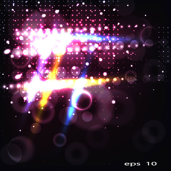 燦びやかな背景 04 - ベクター素材