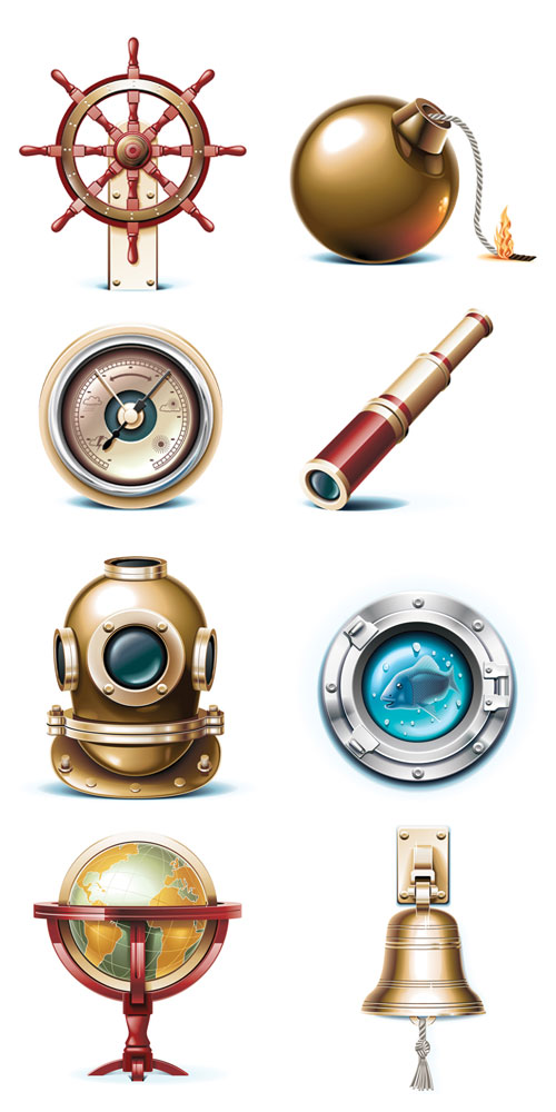 セーリングのアイコン - ベクター