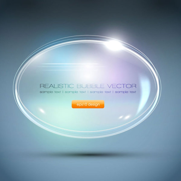 豪華なバブル 03 - ベクター素材