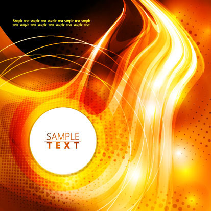 華麗な動的背景 02 - ベクター素材