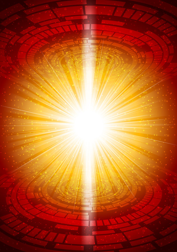 星空の背景 02 - ベクター素材