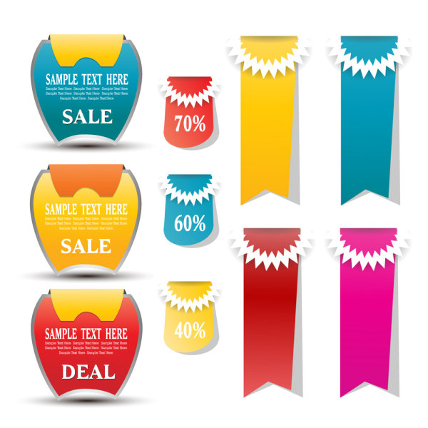 ファッションレーベル 05 - ベクター素材