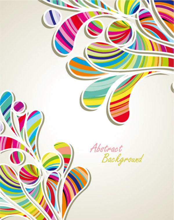 ファッション パターン背景 04 - ベクター素材