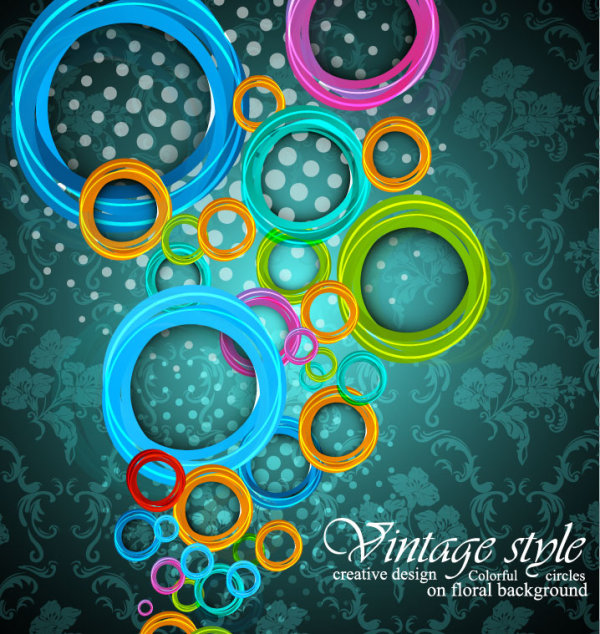 トレンド背景 02 - ベクター素材