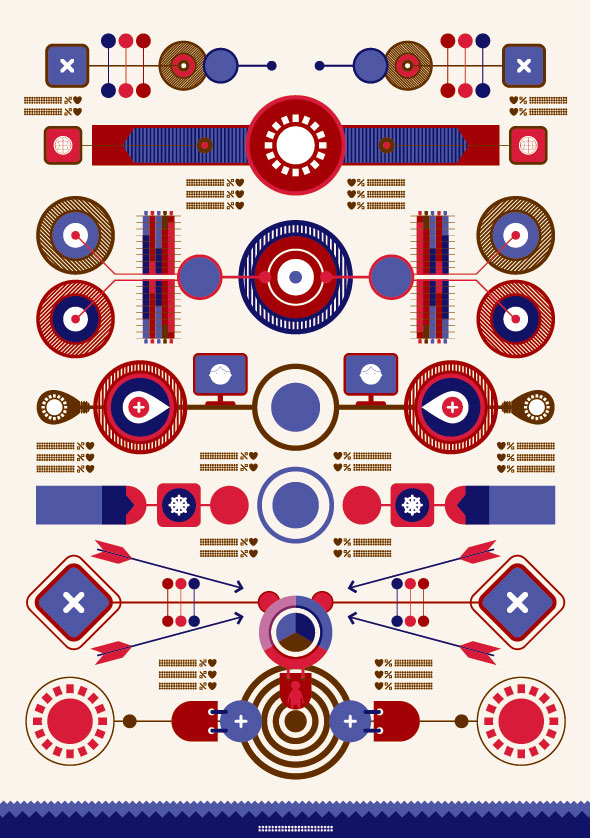 ビジネス データ グラフィックス 04 - ベクター素材