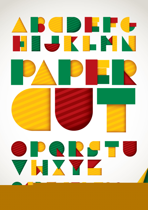 フォント デザイン シリーズ 42 - ベクター素材