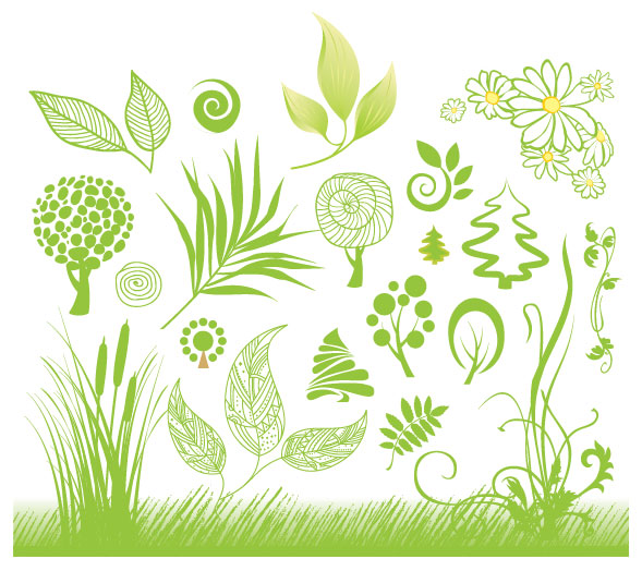 手描き植物 01 ベクター素材 無料素材イラスト ベクターのフリーデザイナー