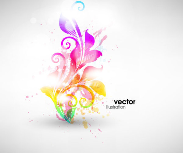 交響曲ファッション パターン ベクター材料-2