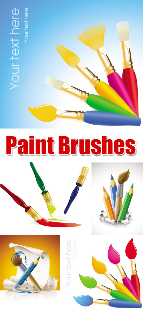 ベクター ブラシの絵画