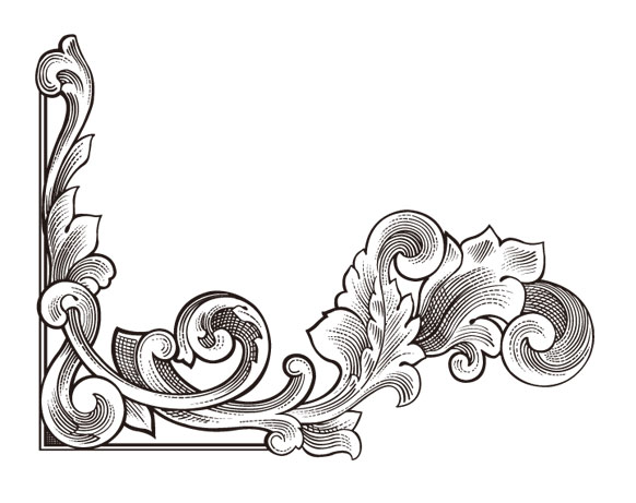 実用的な豪華なパターン ベクター材料