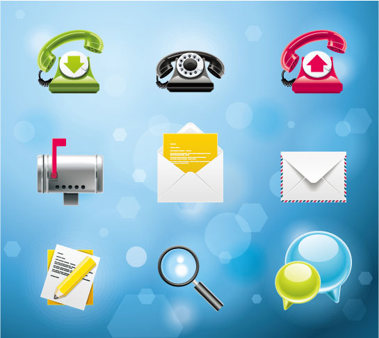 非常に繊細なシステム アイコン ベクター材料-3