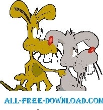 子犬ギフト ベクター漫画 - 無料ベクター