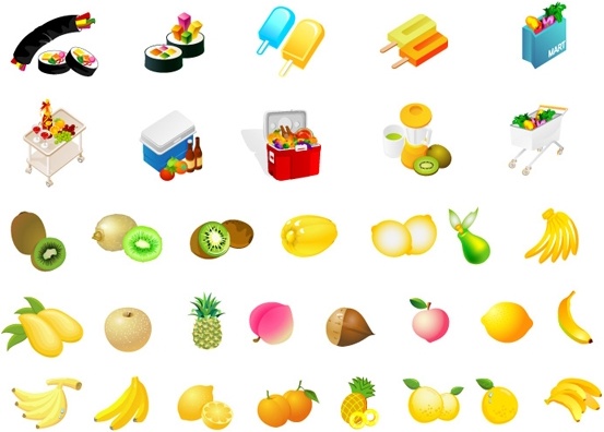 ベクター フルーツ ダイエット無料ベクター 2.80 MB