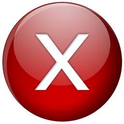 X レッド グローブ Vista のアイコン 無料のアイコンの削除 無料素材イラスト ベクターのフリーデザイナー