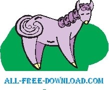 30 の馬ベクター漫画 - 無料ベクター