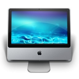 アップル LCD モニター Vista のアイコン - 無料のアイコン