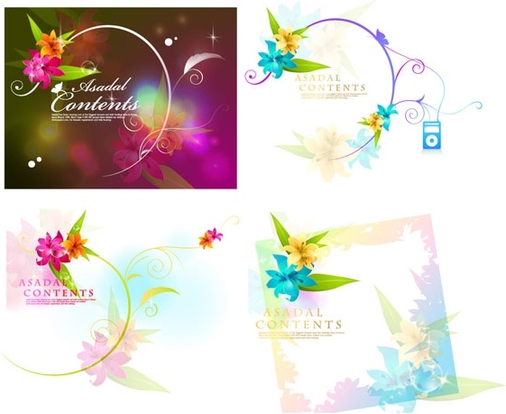 夢の花ベクター 16 無料ベクター 9.38 MB